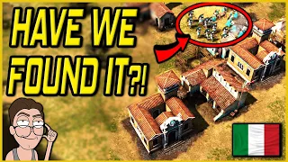 Italy Standard Build Order?! | Age of Empires 3: Definitive Edition [AOE3 DE]