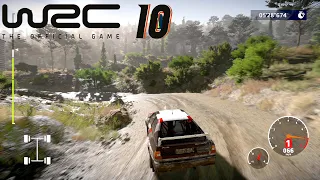 WRC 10 PS5 4K Gameplay - Classic Acropolis Rally 1973 / Kenya Ngema Reverse