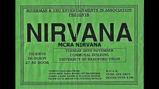 Nirvana - Communal Building, Bradford, United Kingdom 1991