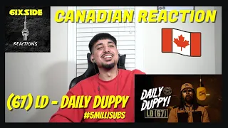 LD (67) - Daily Duppy | GRM Daily #5MilliSubs | CANADIAN REACTION
