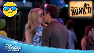 Bunk'd | Emma and Xander Kiss | Official Disney Channel US