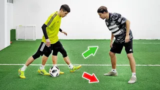 3 Creative Football Skills for Kids / New Ways to EASILY BEAT a Defender / Football Soccer Tutorial