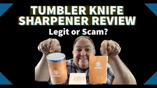 Tumbler Knife Sharpener Review! LEGIT OR SCAM?