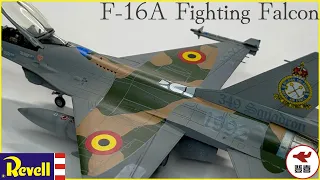 1/72 Revell F-16A Fighting Falcon Scale Model Aircraft kit Full Build