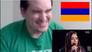 Sloth Reacts Eurovision 2019 Armenia Srbuk "My Kind Of Love" Emeli Sandé Cover REACTION