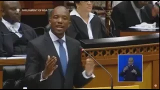 Watch Maimane tell Zuma that he is not the president South Africa needs