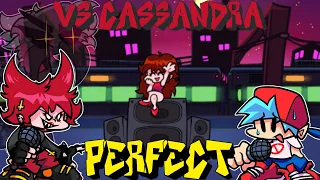 Friday Night Funkin' - Perfect Combo - VS Cassandra ALPHA RELEASE Mod + Cutscenes [HARD]
