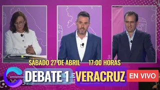 PRIMER DEBATE A LA GUBERNATURA DE VERACRUZ