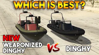 GTA 5 ONLINE : DINGHY VS WEAPONIZED DINGHY (WHICH IS BEST?)