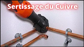 Je teste le sertissage sur cuivre