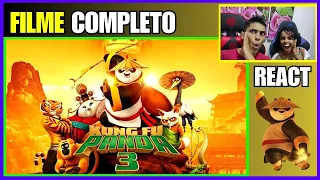 ✅KUNG FU PANDA 3 FILME COMPLETO REAGINDO AO FILME REACT