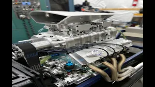 Supercharged miniature 1/4 scale V8 engine that runs.