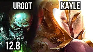 URGOT vs KAYLE (TOP) | 9 solo kills, 16/2/12, 1.4M mastery, 600+ games | EUW Master | 12.8