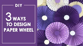 3 Easy Ways to Design Paper Wheel