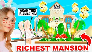 This Is The RICHEST MANSION EVER In Adopt Me! (Roblox)