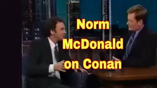 Norm McDonald Shares his Midget joke on Conan O’Brien
