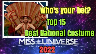 Miss Universe 2022 Top 15 National Costume|Top 15 Rank of  Best National Costume