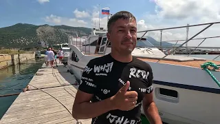 МОРСКАЯ РЫБАЛКА Ходим под парусами #море #пляж #анапа