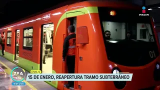 Línea 12: Tramo subterráneo reabrirá el 15 de enero, confirma Sheinbaum | Noticias con Francisco Zea