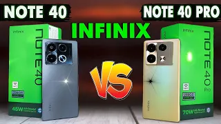 Сравнение Infinix Note 40 и Infinix Note 40 Pro | Не ОШИБИСЬ с выбором