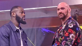 FACE TO FACE - Deontay Wilder vs. Tyson Fury II - Los Angeles Second Press Conference