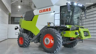 CLAAS TRION l Changing From Corn to Soybeans