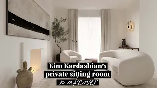 I redid Kim Kardashian's private sitting room and she doesn't know it yet...until now