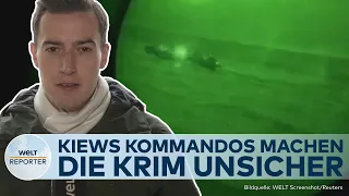 PUTINS KRIEG: Jetski-Attacken - Wie ukrainische Kommandos auf der Krim kämpfen | WELT Reporter