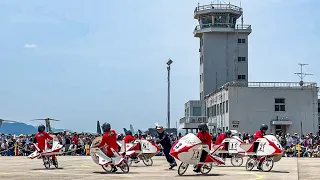 美保基地航空祭2024•高尾山レッドクラブ（iPhoneで撮影）