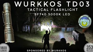 Wurkkos TD03 Review & Beamshots Comparison with Wurkkos TD02 & FC12
