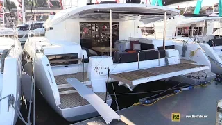 2019 Lagoon 50 Catamaran - Deck and Interior Walkaround - 2018 Cannes Yachting Festival