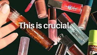 Watch this *before* you buy another lip oil or lip gloss
