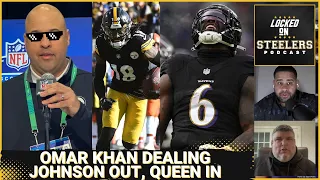 Steelers Trade Diontae Johnson to Panthers | Patrick Queen Inks Huge Deal | What's Omar Khan's Plan?