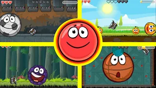 All Ball Boss vs Mini Boss Ball FIght Red Ball 4