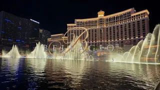 Bellagio Fountains Full Show - Billie Jean, Michael Jackson - Las Vegas, NV