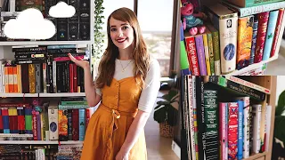 my bookshelf tour! ☁️📖