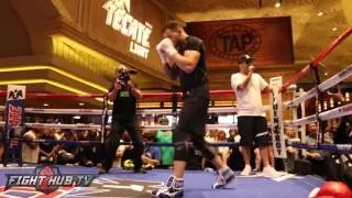 David Lemieux vs. Glen Tapia Full Video- Complete Tapia open workout