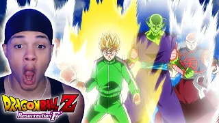 Z FIGHTERS VS FRIEZA FORCE | Dragon Ball Z Resurrection F Movie REACTION!! (Part 2)