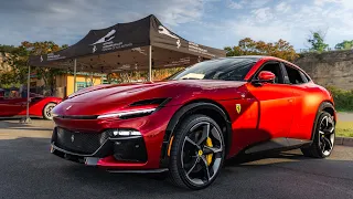 2024 Ferrari Purosangue Goes to San Antonio Cars and Coffee!