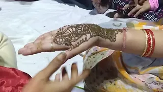 Karva Chauth Mehandi Night l Mehandi for karva chauth l mahendi design