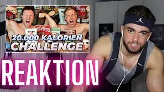 20000 KALORIEN CHALLANGE! DEUTSCHER REKORD? Arda reagiert