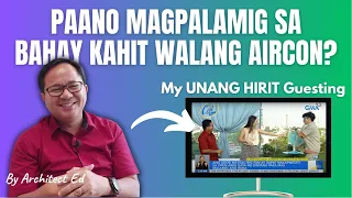 Summer Hacks: Paano Magpapalamig sa Bahay Kahit Walang Aircon? Plus my UNANG HIRIT Guesting stint!