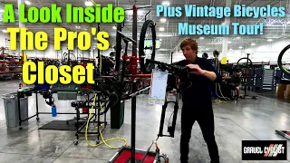A Look Inside The Pro's Closet: Plus Vintage Bicycles Museum Tour!