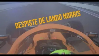 Lando Norris wake up and pit lane entrance | Russian GP