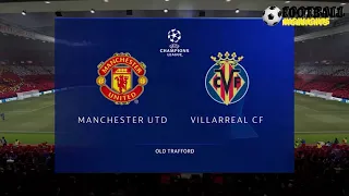 (FIFA 2021)  Manchester United vs Villarreal 2-1 All Goals & Highlights 29/09/2021 HD