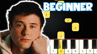 Let Me Down Slowly - Alec Benjamin | Beginner Piano Tutorial | Easy Piano