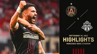 Match Highlights | Atlanta United vs Toronto FC | September 10, 2022