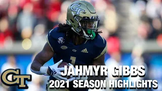 Jahmyr Gibbs 2021 Regular Season Highlights | Georgia Tech RB