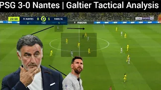 Can psg  beat Juventus with this Tactics? PSG vs Nantes Analysis | Galtier Tactical Analysis |