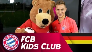 Joshua Kimmich übernimmt neue Aufgabe | FCB KidsClub